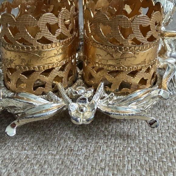 VTG Sam Fink SF Boy with Guitar Filigree 4 Lipstick Holder - Picture 10 of 10